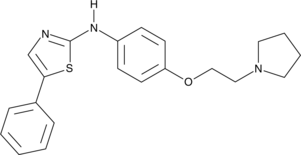 FLT3 Inhibitor III Chemische Struktur