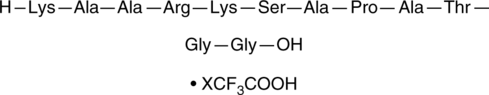 Histone H3 (23-34) (human, mouse, rat, bovine)  (trifluoroacetate salt) Chemical Structure