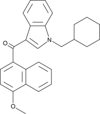 JWH 081-N-(cyclohexylmethyl) analog Chemical Structure