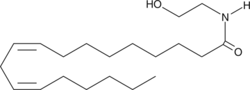 Linoleoyl Ethanolamide Chemische Struktur