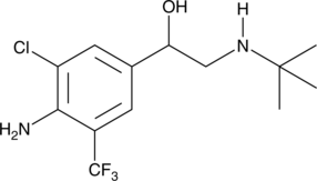 Mabuterol  Chemical Structure