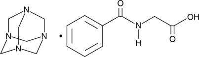 Methenamine Hippurate التركيب الكيميائي