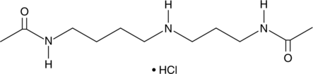 N1,N8-Diacetylspermidine (hydrochloride) التركيب الكيميائي