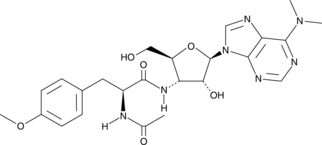 N-Acetylpuromycin Chemical Structure