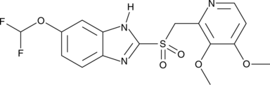 Pantoprazole sulfone Chemical Structure