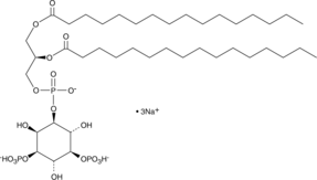 PtdIns-(3,5)-P2 (1,2-dipalmitoyl) (sodium salt) 化学構造