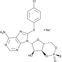 Rp-8-CPT-Cyclic AMP (sodium salt)  Chemical Structure