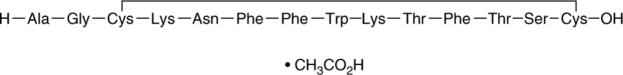 Somatostatin-14 (acetate) التركيب الكيميائي