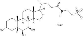 Tauro-β-muricholic Acid (sodium salt)  Chemical Structure