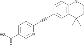 Tazarotenic Acid التركيب الكيميائي