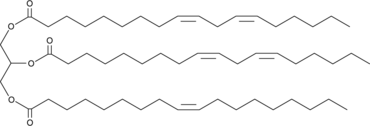 1,2-Dilinoleoyl-3-Oleoyl-rac-glycerol Chemische Struktur