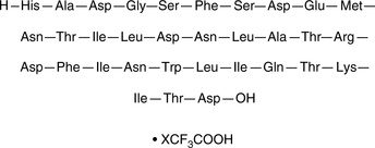 GLP-2 (rat) (trifluoroacetate salt) التركيب الكيميائي
