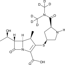 Meropenem-d6  Chemical Structure