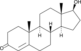 Testosterone  Chemical Structure