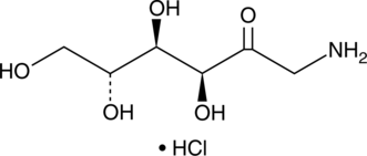 1-Amino-1-deoxy-D-fructose (hydrochloride) Chemical Structure