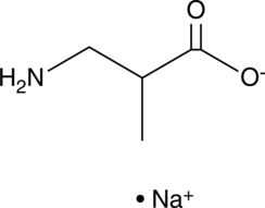 3-Aminoisobutyric Acid (sodium salt) Chemische Struktur