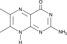 6,7-Dimethylpterin Chemische Struktur