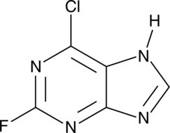 6-Chloro-2-fluoropurine Chemical Structure