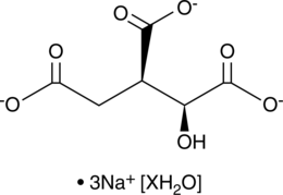 DL-threo-Isocitric Acid (sodium salt hydrate) Chemical Structure