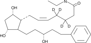 Latanoprost ethyl amide-d4 التركيب الكيميائي