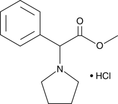 Methyl 2-phenyl-2-(pyrrolidin-1-yl)acetate (hydrochloride) Chemical Structure