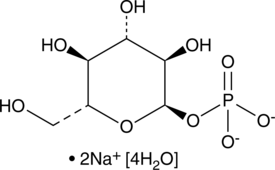 α-D-Glucose-1-phosphate (sodium salt hydrate) Chemical Structure