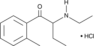 2-methyl-α-Ethylaminobutiophenone (hydrochloride)  Chemical Structure