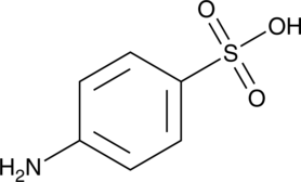 Sulfanilic Acid التركيب الكيميائي