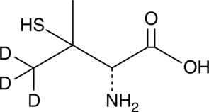 Penicillamine-d3 Chemische Struktur