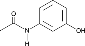 Metacetamol Chemical Structure