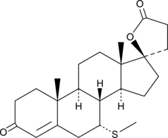 7α-Thiomethylspironolactone التركيب الكيميائي