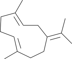 Germacrene B 化学構造