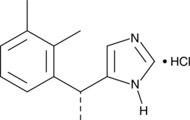 Levomedetomidine (hydrochloride) Chemische Struktur