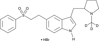 rac-Eletriptan-d3 (hydrobromide) Chemische Struktur