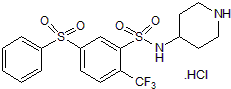 WAY 316606 hydrochloride Chemical Structure