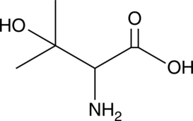 2-Amino-3-hydroxy-3-methylbutyrate التركيب الكيميائي