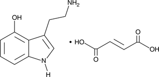 4-hydroxy Tryptamine (fumarate) التركيب الكيميائي