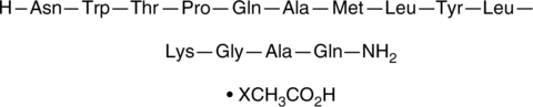 Spexin 1 (human, mouse, rat, bovine) (acetate)  Chemical Structure