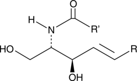 Ceramide (non-hydroxy) (bovine spinal cord)  Chemical Structure