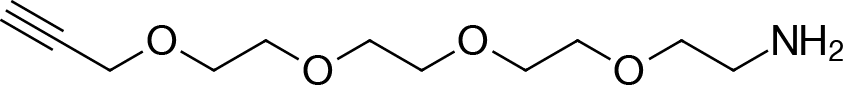 Alkyne-PEG4-amine Chemische Struktur