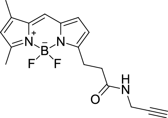 BDP FL alkyne Chemical Structure