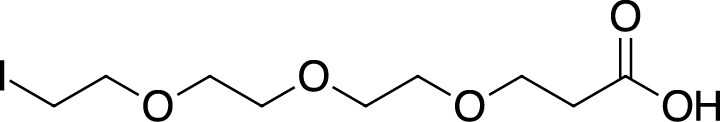 Iodo-PEG3-Acid Chemical Structure