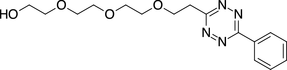 PEG3-tetrazine Chemical Structure