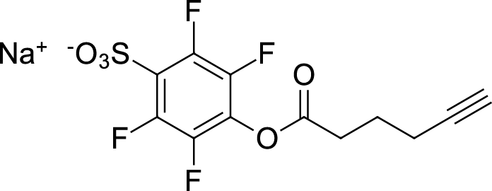 Hexynoic acid STP ester Chemische Struktur