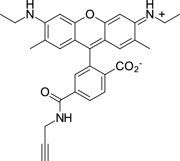 R6G alkyne, 6-isomer Chemical Structure