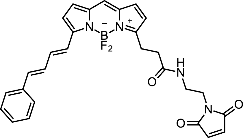 BDP 581/591 maleimide Chemical Structure