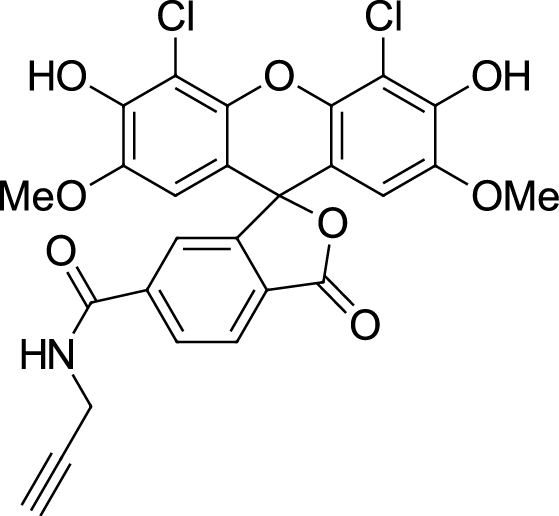 JOE alkyne, 6-isomer التركيب الكيميائي