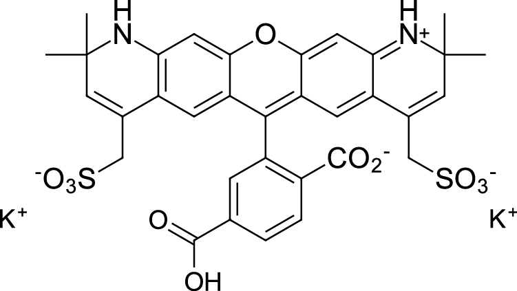 AF568 carboxylic acid Chemical Structure