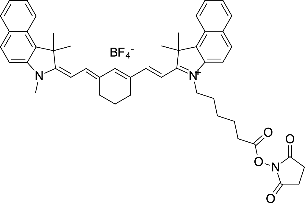 Cyanine7.5 NHS ester Chemical Structure