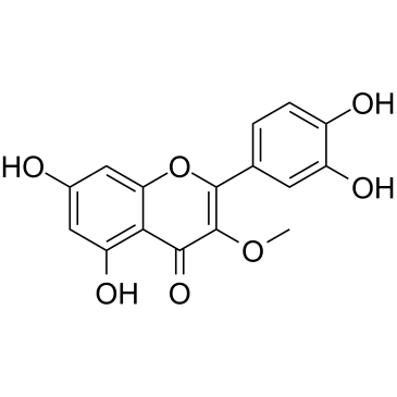 3-O-Methylquercetin  Chemical Structure